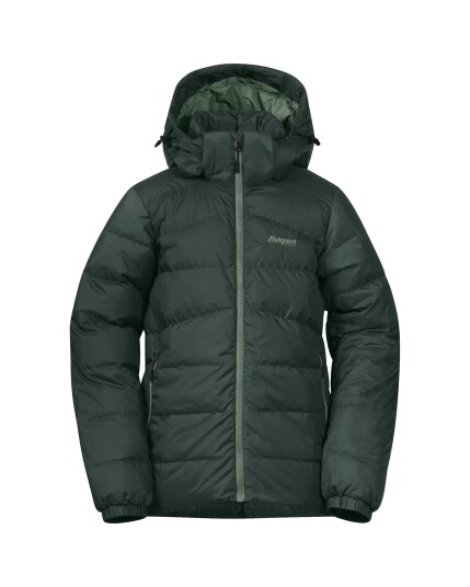 Bergans Røros Down Youth Jacket Duke Green/Dark Jade Green (Storlek 128)