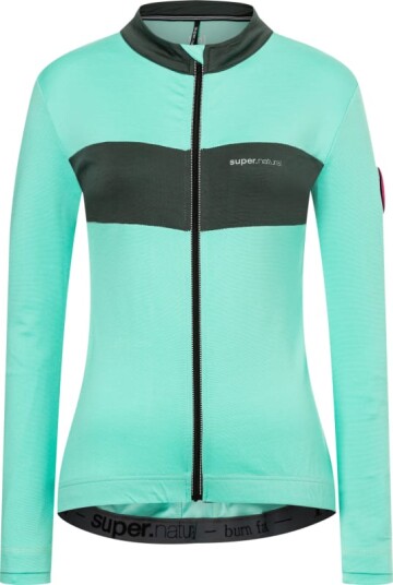 super.natural Women's Grava Long Sleeve Jersey (2022) Bl? S Woman