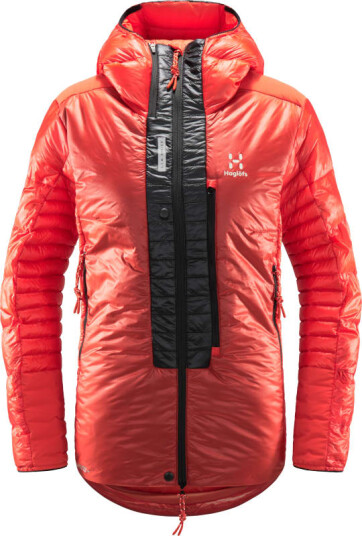 Haglöfs L.I.M ZT Down Jacket Women XL, Zenith Red/True Black