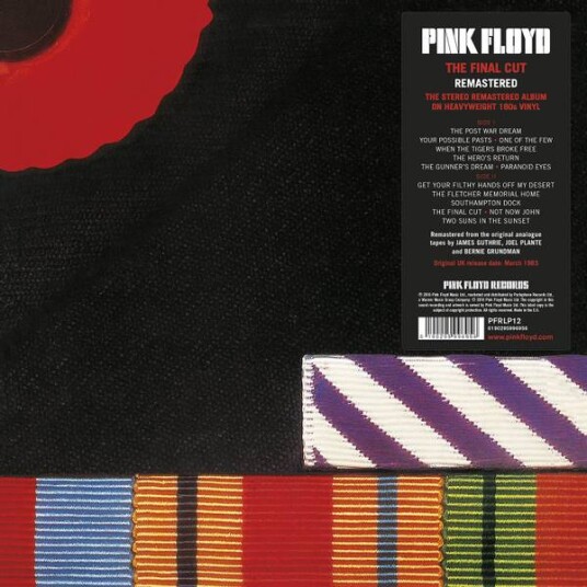 Pink Floyd The Final Cut Special Collectors Edition Vinyl 180 Gram