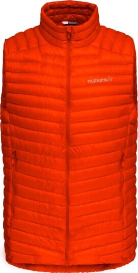 Norrøna Men's Trollveggen Superlight Down850 Vest Rød M Man