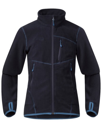 Bergans Runde Youth Jacket Dark Navy/Night Blue/Steel Blue (Storlek 164)