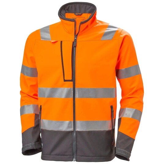 HH Workwear Workwear Helly Hansen Alna 2.0 Hi Vis Softshelljakke XL