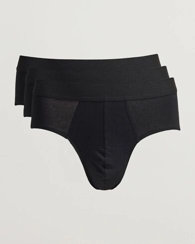 Bread & Boxers 3-Pack Brief Black