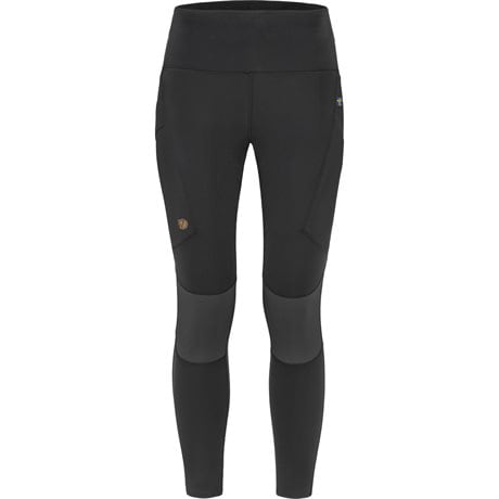 Fjellreven Abisko Trekking Tights Pro, Dame Blåck-Iron Grey(#000000) Dame XS