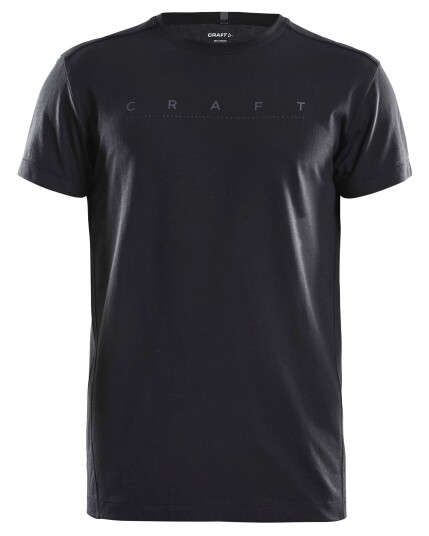 Craft Deft 2.0 S/S Tee M Black/Monument (Storlek XXL)