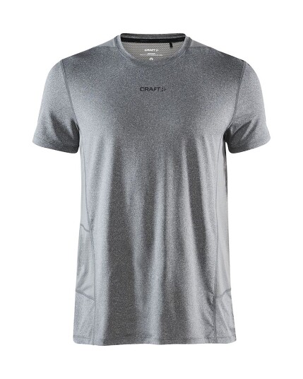 Craft Adv Essence S/S Tee M Dk Grey Melange (Storlek S)