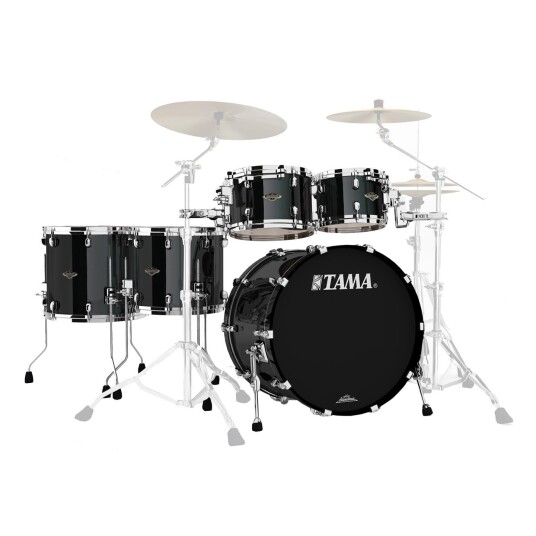 Tama Wbs52rzs-Pbk Sc Walnut/birch 5shell (10,12,14,16,22), Piano Black