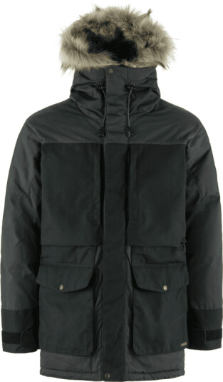 Fjellreven Men's Polar Expedition Parka M Iron Grey-Black