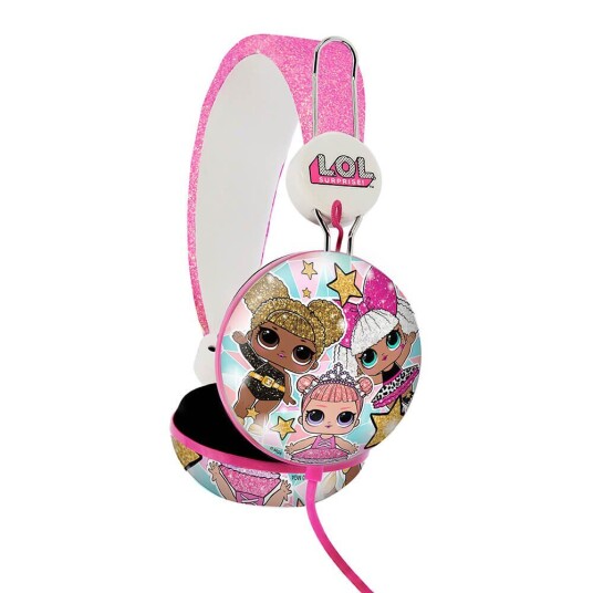 L.O.L. Surprise On-Ear Headset for Barn Maks. 95dB 3-7 år L.O.L. Surprise Rosa