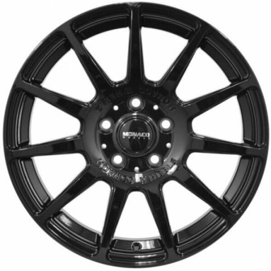 Monaco Rallye Gloss Black 7x17 4x108 ET25 B65.1