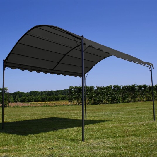 vidaXL Paviljong 3x4 m antrasitt