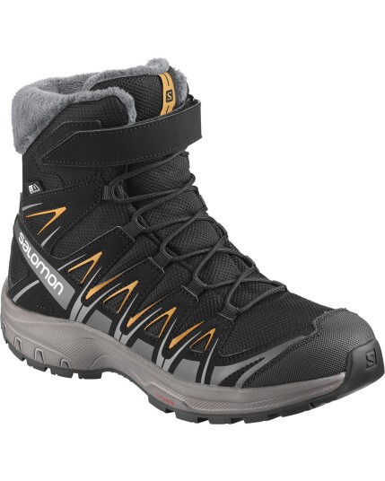 Salomon XA Pro 3D Winter TS CSWP JR Black/Magnet/Tangelo (Storlek 35)