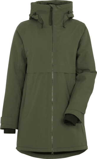 Didriksons Women's Helle Parka 5 36 , Deep Green