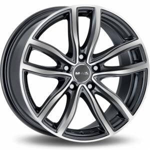 MAK Fahr Gunmetal Machined Face 8.5x19 5x120 ET47 B72.6