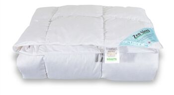 Zen Sleep Moskusdundyne - Helårs Lun King size dyne - 240x220 cm - Zen Sleep