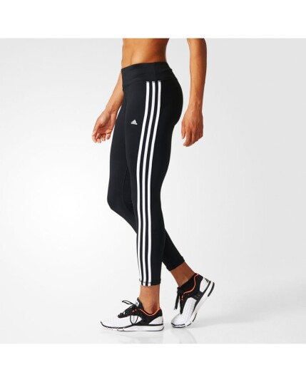 Adidas Womens Basic 3 stripes Long Tights black/white XS