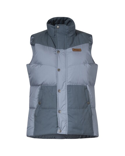 Bergans Nordmarka Outdoor Down Vest W Husky Blue/Orion Blue (Storlek XL)