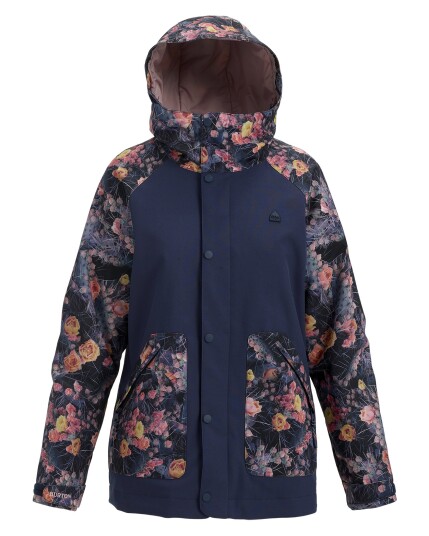 Burton Eastfall Jacket W Mood Indigo/Prickly Pear (Storlek S)