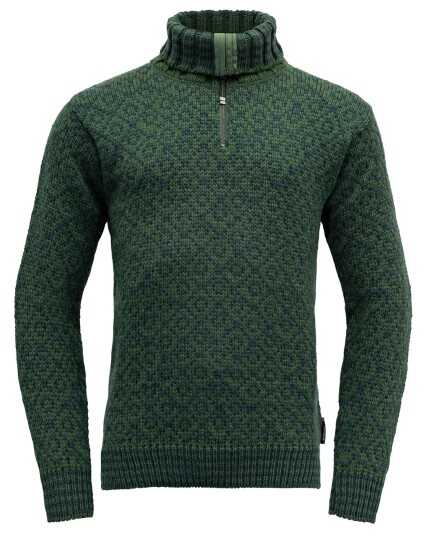 Devold Svalbard Sweater Zip M Forest/Woods (Storlek XXL)