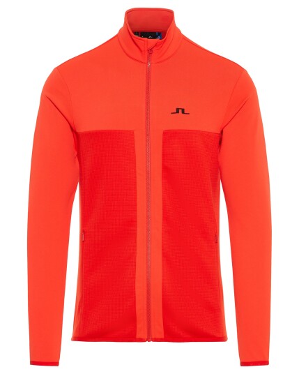 J.Lindeberg Hubbard Mid Jacket M Racing Red (Storlek L)