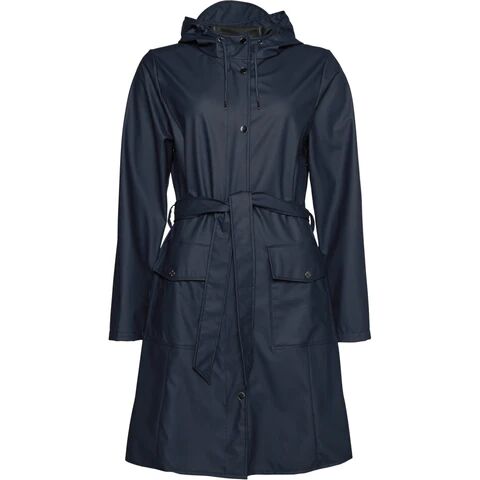 Rains Curve Jacket - Navy L