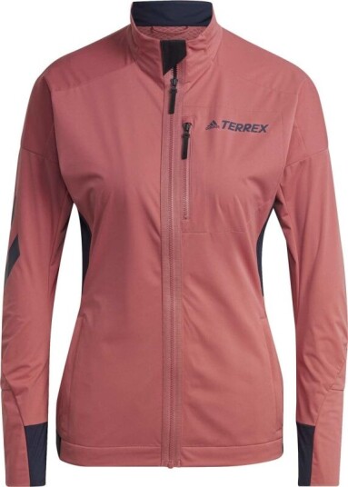 Adidas Women's Terrex Xperior Cross Country Ski Soft Shell Jacket S Wonred