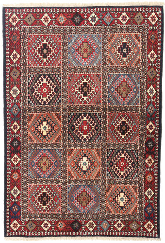 Håndknyttet. Opphav: Persia / Iran Ekte Teppe Yalameh Teppe 101X147 Rød/Beige (Ull, Persia/Iran)