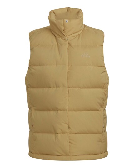 Adidas Helionic Down Vest W GOLBEI (Storlek XS)