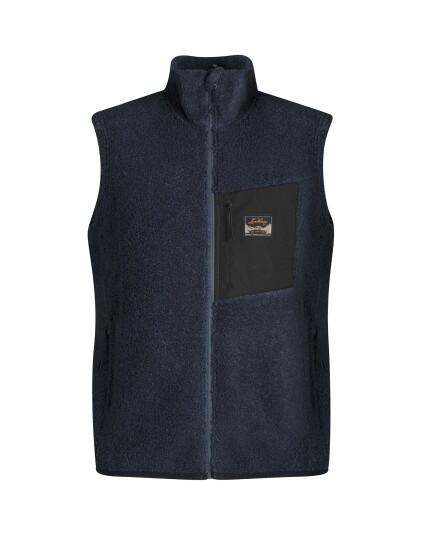 Lundhags Flok Wool Pile Vest M Light Navy (Storlek L)