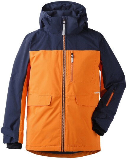 Didriksons Vinje Jacket JR Sun Orange (Storlek 150)