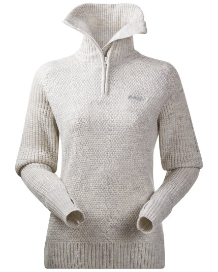 Bergans Ulriken Jumper W White Melange (Storlek XL)