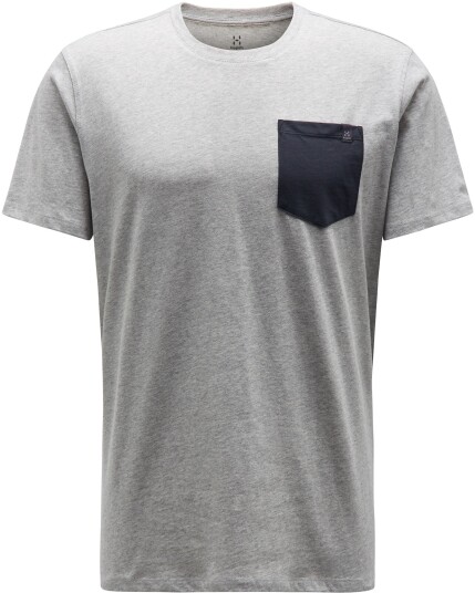 Haglöfs Mirth Tee M Grey Melange/Slate (Storlek XXL)