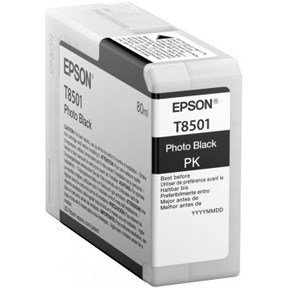 Epson T8501 blekkpatron - C13T850100 Original - Svart 80 ml