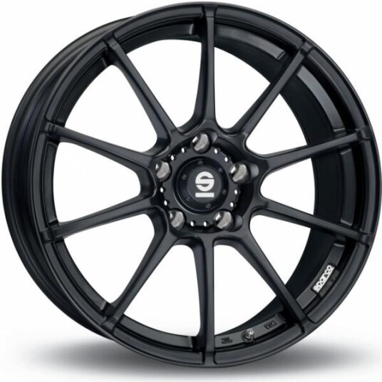 Sparco Assetto Gara Matt Black 7.5x17 5x114.3 ET45 B73.1