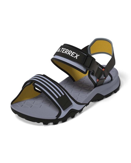 Adidas Cyprex Ultra Sandal DLX M BluDaw/BluDaw/SoGold (Storlek 11 UK)