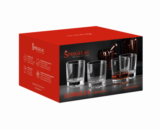 Spiegelau Lounge 2.0 whiskyglass 30,9 cl 4-pakning Klar