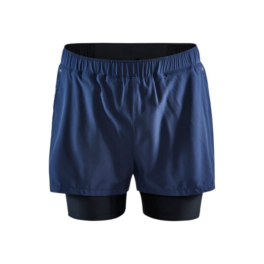 Craft Men's Adv Essence 2-in-1 Stretch Shorts XXL, Blaze