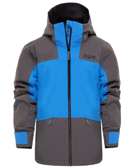 EQPE Qanuk Ridge Jacket JR Palace Blue/Iron Grey (Storlek 146/152)