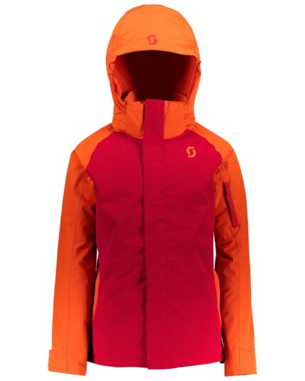 Scott Ultimate Dryo 10 Jacket JR Moroccan Red/Royal Red (Storlek M)