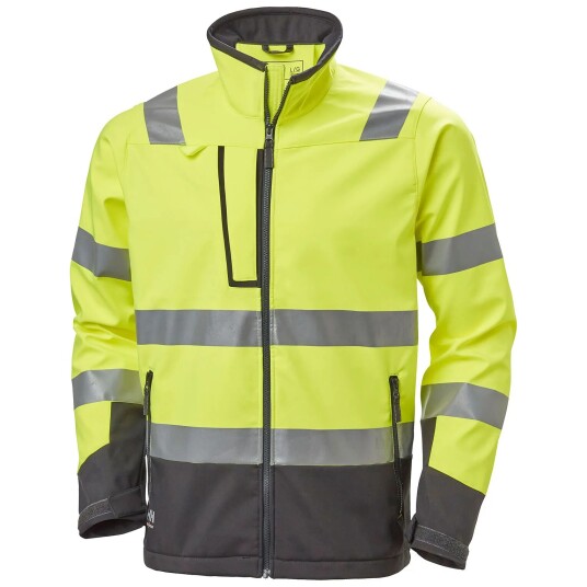 HH Workwear Workwear Helly Hansen Alna 2.0 Hi Vis Softshelljakke XXXXL