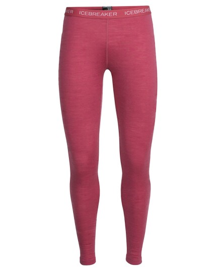 Icebreaker Oasis Leggings W Wild Rose (Storlek L)