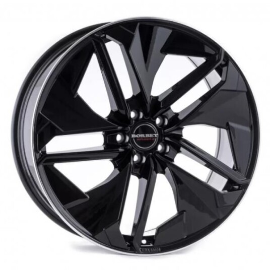 Borbet Tx Gloss Black  Polished 9x21 5x112 ET40 B66.5