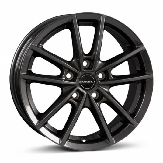 Borbet W Mistral Anthracite Glossy 8x19 5x114.3 ET37 B72.6