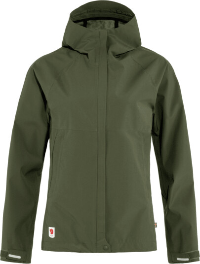 Fjellreven Women's HC Hydratic Trail Jacket L, Laurel Green