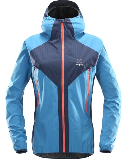 Haglöfs L.I.M Proof Multi Jacket W Tarn Blue/Blue Fox (Storlek S)