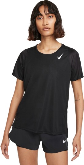 Nike Race Running Top Ss Dame Black M