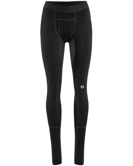 Woolf Merino Svarthetta Performance Pant M Black (Storlek L)