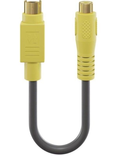 Pro Video cable adapter S-Video to composite