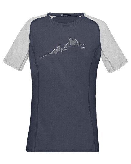 Norrøna Fjørå Equaliser Lightweight T-Shirt W Caviarødrizzle (Storlek XS)